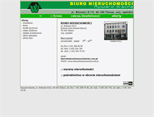 Tablet Screenshot of nieruchomosciwiecha.com.pl